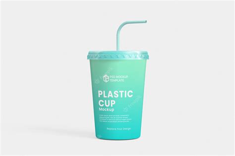 Premium Psd Psd Soda Cup Mockup