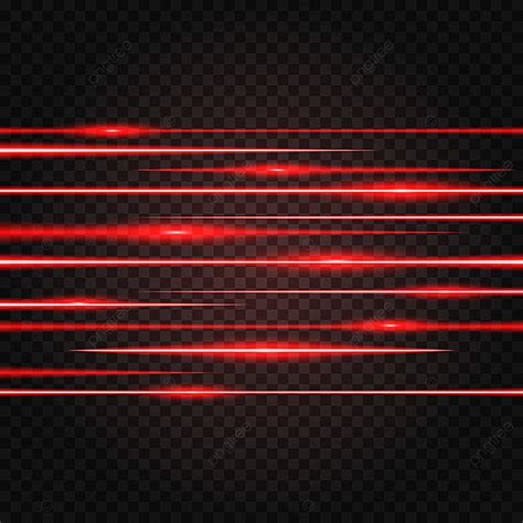 Red Laser Beam Vector Design Images Red Laser Beam Abstract Light