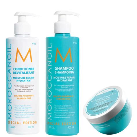 Best shampoo for curly hair. Moroccanoil Moisture Repair Shampoo, Conditioner and ...