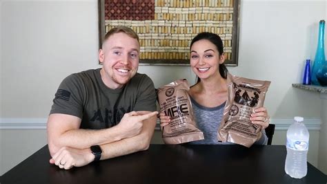 My Wife Eats Mres For The First Time Crazy Luck Youtube