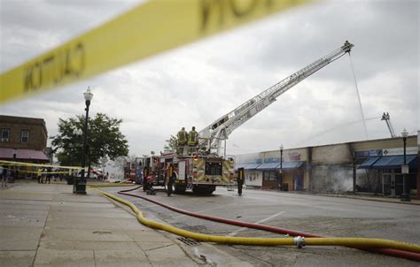 In Photos Uptown Kenosha After The Riots Fires Damage Cleanup