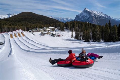8 Amazing Places For Snow Tubing In Banff