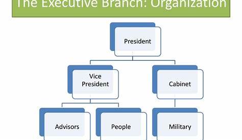 executive branch organizational chart