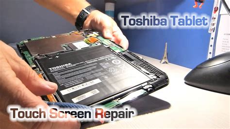 Iphone ipad tablet screen repair removal pry android phone opening tool spudger. Toshiba Tablet Screen Repair - YouTube