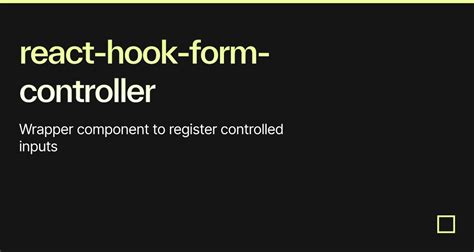React Hook Form Controller Codesandbox