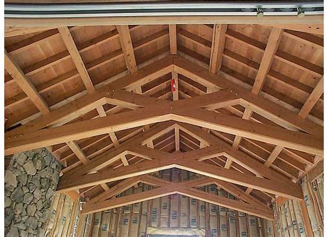 Good Looking Scissor Trusses From Architectural Timber Millwork Timber Frame Construction