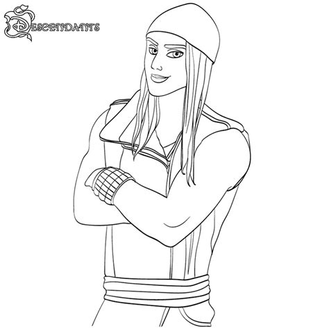 She is the cheerleading captain and has a knack for fashion. Descendants Coloring Pages - Best Coloring Pages For Kids