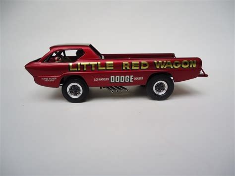Amt Dodge Deora With Lindberg Little Red Wagon Decals Model Cars