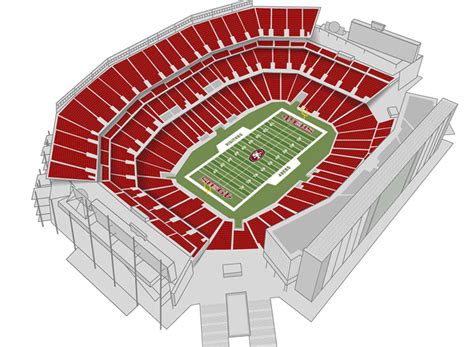 Introducir 78 Imagen Levis Stadium Detailed Seating Chart Abzlocalmx