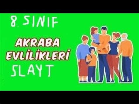 Akraba Evl L Ve Genet K Hastaliklar Slayt Sinif Lgs Youtube