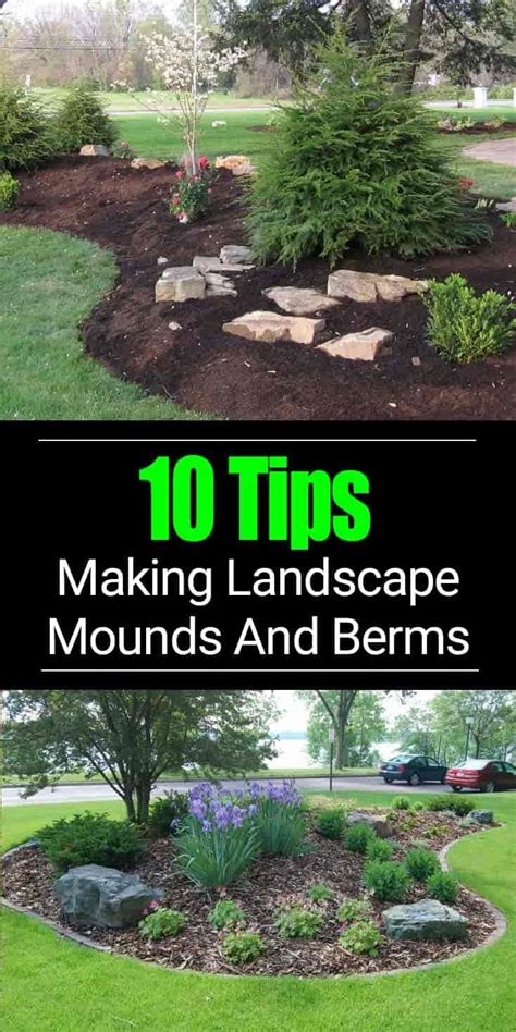 How To Build A Berm For Landscaping Backyard Landscaping Designs