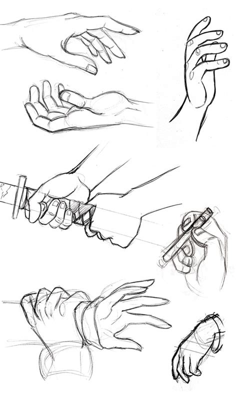 Основы анатомии человека как рисовать руки CG Magazine