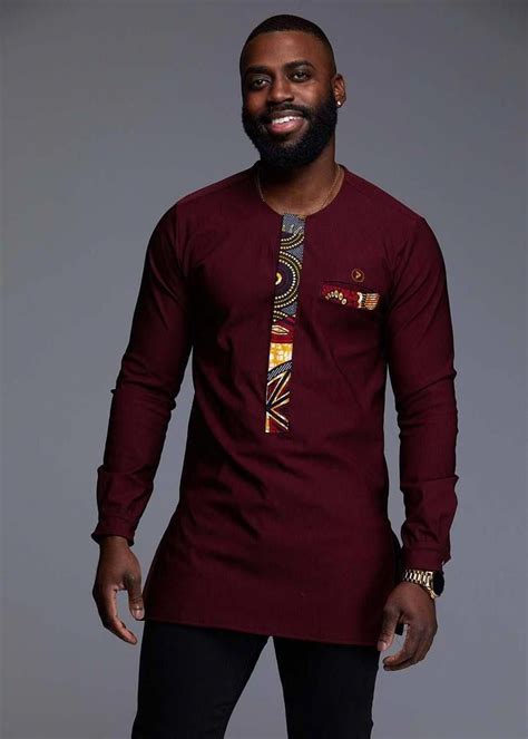 Modern African Shirts Designs For Men