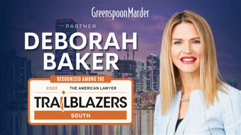 Greenspoon Marder Partner Deborah Baker Recognized Among The American