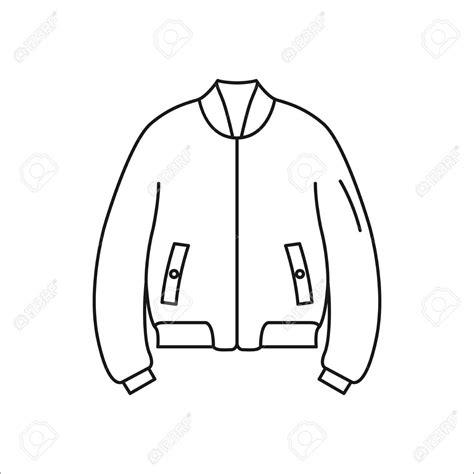 Jacket Drawing Reference Free Download On Clipartmag