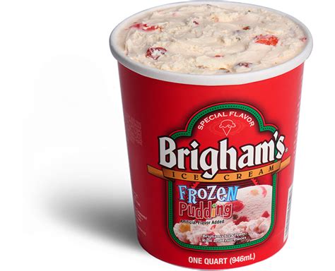 Limited Edition Frozen Pudding Brighams Ice Cream