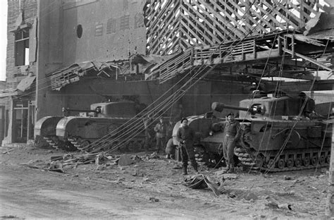 Churchill Tanks In Korea Part Of The Un Contingent Feb 1952 Photo By