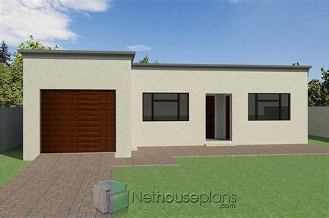 2 Bedroom House Plans Modern House Designs Sg51t Flat Roof House