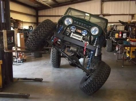86 Jeep Cj7 Rock Crawler V8 1 Ton Axles King Coilovers3 4 Linked