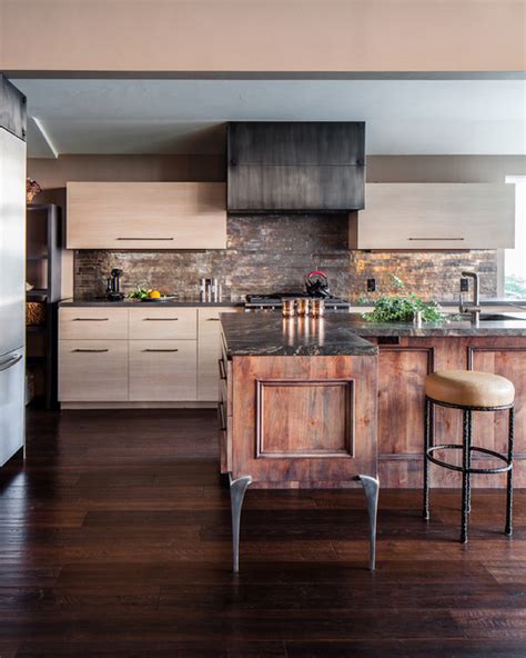 Modern Rustic Contemporary Kitchen San Francisco By Applegate