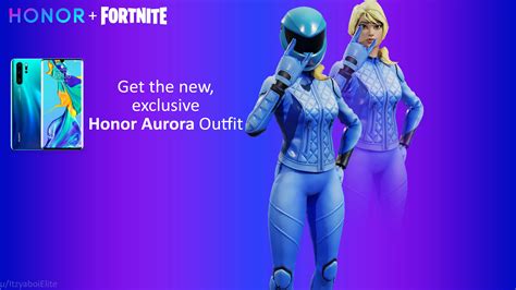 Honor Aurora Fortnite Hh Skin Concept R Shrineofheadhunter