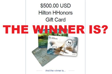 Maybe you would like to learn more about one of these? And The Winner Of The $500 Hilton Gift Card Giveaway Is? | LoyaltyLobby