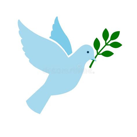 Bird Peace Symbol Vector Stock Vector Illustration Of Hand 75443865