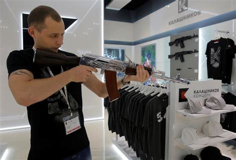 Totally Logical Kalashnikov Opens Souvenir Shop In Moscows