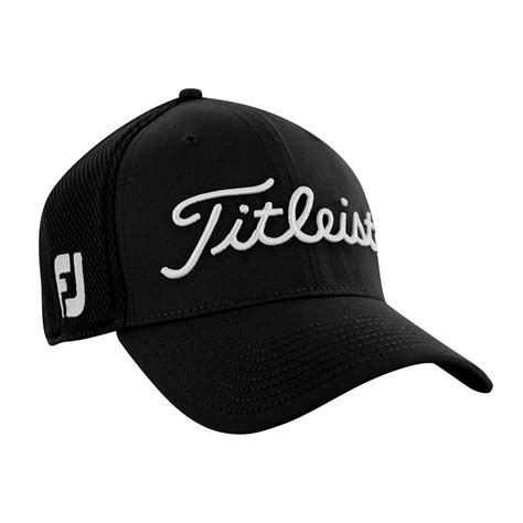 Titleist Sport Mesh Fitted Golf Cap Mens Golf Hats And Headwear