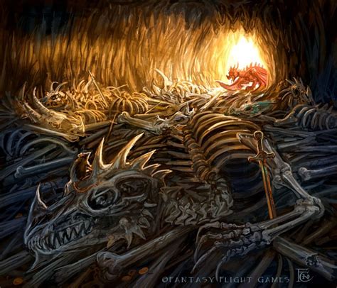 Cave Of Bones For Talisman By Feliciacano On Deviantart
