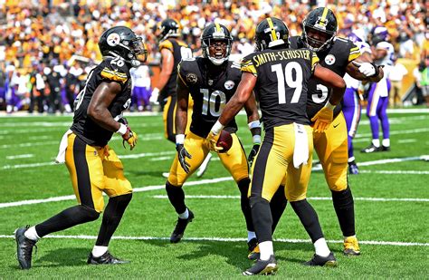 Nfl Touchdown Celebration Of The Week Steelers Juju Smith Schuster Rolls The Dice Pittsburgh