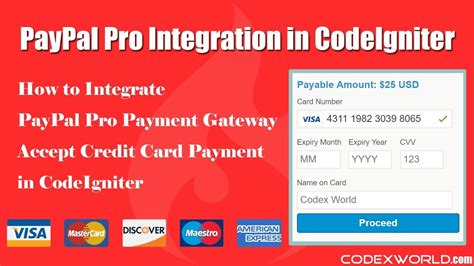 4 050 просмотров 4 тыс. PayPal Pro Payment Gateway Integration in CodeIgniter ...