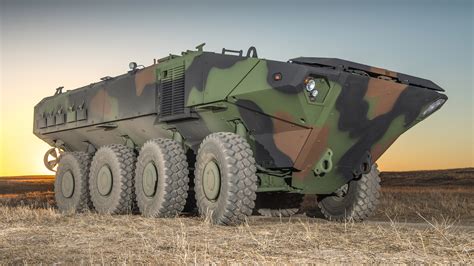 This Is The Us Marine Corps New 700bhp 8x8 Amphibious Assault Vehicle