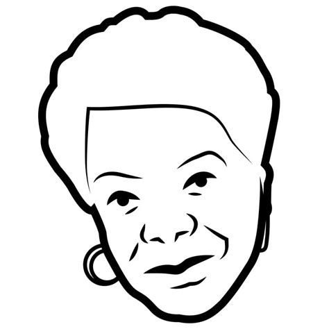 Maya Angelou Printable Coloring Page Free Printable Coloring Pages