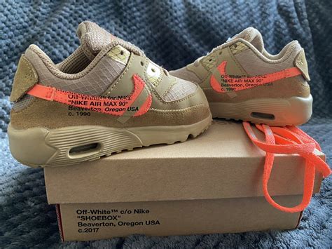 Nike Air Max 90 Off White Desert Ore For Sale Kicks Collector