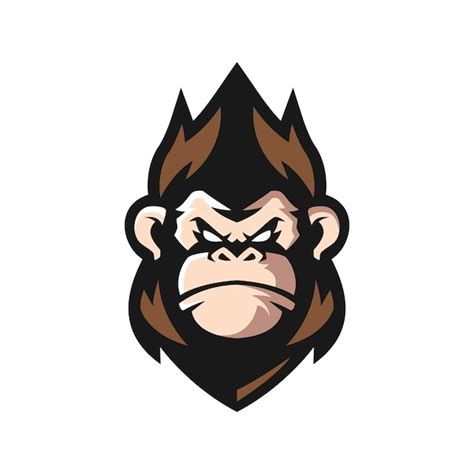 Premium Vector Monkey Mascot Logo