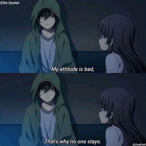Sad Anime Quotes Anime Quotes Inspirational Cartoon Quotes Dark
