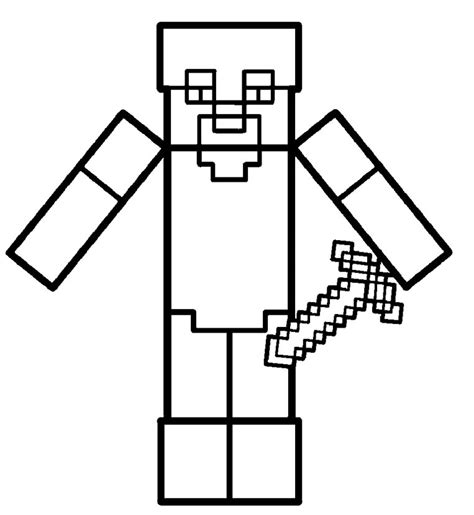 Dibujo De Steve De Minecraft Para Colorear Dibujos Pa Vrogue Co