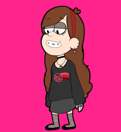 goth mabel pines by stinkiiraven on deviantart