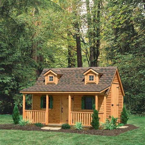 As long as you build it well, your kids are safe in this diy log cabin playhouse. Mr. Shed - Playhouses