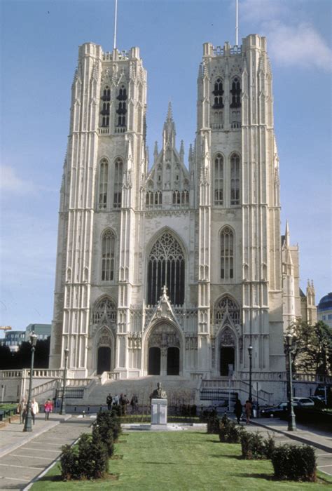 Kathedrale St Michael And St Gudula Tourismus Flandern Brüssel Trade