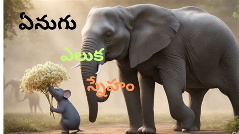 ఏనుగు ఎలుక స్నేహం Elephant And Mouse Friendship Telugu Story