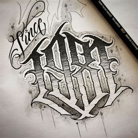 Fontes De Letras Para Tatuagem Lettering Tutorial Letra De Grafitti
