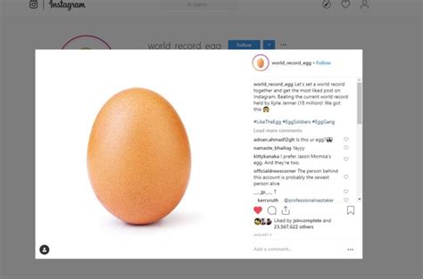 An Egg Is The Most Liked Photo On Instagram Right Now 2019 Ordinary Reviews