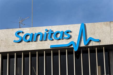 Sanitas Logo On Sanitas Center Editorial Image Image Of Group Sign