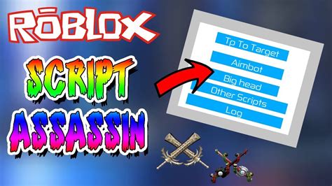 Roblox Assassin Aimbot And Bighead Script Youtube