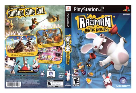 Ps2 Rayman Raving Rabbids Dvd Game Lazada