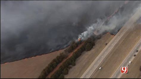 Wildfires Burn Hundreds Of Acres Across Central Oklahoma