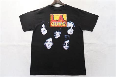 【目立った傷や汚れなし】90s 1991年 ヴィンテージ Laguns ツアーtシャツ L Guns Nroses ガンズアンドローゼズ
