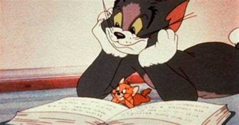 Bugs Bunny Heart Eyes Disney Tom And Jerry Reading Book From Series